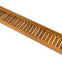 VaeFae Teak Bathtub Tray, Wooden Bath Caddy for Bathtub, Bath Tub Wood Table for Tub, 39.76" x 5.98" x 1.77"