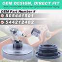 Adefol 325"-7T Sprocket Clutch Drum with Needle Bearing Kit for Husqvarna 435 435E 440 440E Jonsered CS2240, CS2240S Chainsaw Replace 505441501, 544212402