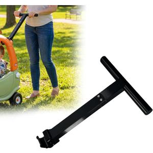 Handle Extension for Cozy Coupe, Parent Push Handle Replacement for Little Tikes Cozy Coupe, Easy-Install Push Bar, Durable for Cozy Coupe Accessory