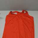 Selene Stretch Womens Sleeveless Tank Tops Cotton Classic Fit Scoop Neck Tunic Summer Dressly Camisole (Small, Red)
