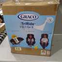 Graco TriRide 3-in-1 Reclining Car Seat, Clybourne - Rear & Forward Facing Car Seat, Highback Booster, Adjustable Headrest