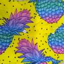 ROSE GAL Matchable Couple Hawaiian Coconut Tree Print Shirt or Plus Size Knee Length Fit and Flare Tank Dress (Yellow, XXXL)