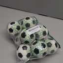 12 Pack Soccer Stress Balls, 2.75 Inch Mini Foam Sports Balls, Stress Relief Squeeze Ball, Mini Soccer Ball for Anxiety Relief School Carnival Reward Gift Party Favors(Black White)