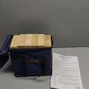 GOTHINK Giant Tumble Tower Game, Large Tumbling Tower Stacking to Over 3.2 FT 60pcs Wooden Jumbo Blocks for Outside Yard Games w/Carry Case Timber Stacking Game Night Toy Gift for Kids Adults Family