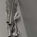 Baquler 2 Pack 5Ft Outdoor Christmas Decorations Pathway Light Snowflake Christmas Tree Frosty White Walkway Stake Light Pre Lit for Outside Yard Garden Lawn Patio Xmas Holiday Decoration