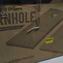 GoSports 4 ft x 2 ft Regulation Size Wooden Cornhole Boards Set with Light Brown Finish - Includes Carrying Case (Choose Your Colors)