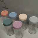 24 Oz Overnight Oats Containers with Lids - 6 Pack Glass Storage Jars with Airtight Lids Wide Mouth Mason Food Jars Great for Meal Prep Salad Chia Pudding Snacks Yogurt Sugar Spice Cereal