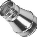 Vent Systems 6" Inch to 4" Inch Galvanized Steel Duct Reducer - Vent Adapter - Fitting Pipe - Connector, Increaser, Reducer, Cone - HVAC, Ventilation Systems