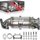 HIGHBRICK Catalytic Converte Compatible with 2006-2011 Honda Civic 1.8L 16448，641322 (EPA Compliant)