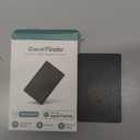 Wallet Tracker Card Air-Tag (iOS Only) - Work with Apple Find My, Bluetooth Tracker Smart Tracking Card Wallet Finder, 0.07in Slim, IP68 Waterproof, Item Locator for Luggage Tags, Passports, Purse