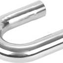 A-KARCK U Bend Exhaust Pipe 3.5" OD, 180 Degree Stainless Steel Exhaust Tube Mandrel Bend, Custom Your Own Exhaust System
