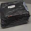 Sinvitron Car Seat Protector for Child Car Seat - Waterproof Non-Slip Leather Mat with 2 Mesh Pockets, Universal Seat Cover for Baby, Pets & Vehicles (2-Pack, Black)