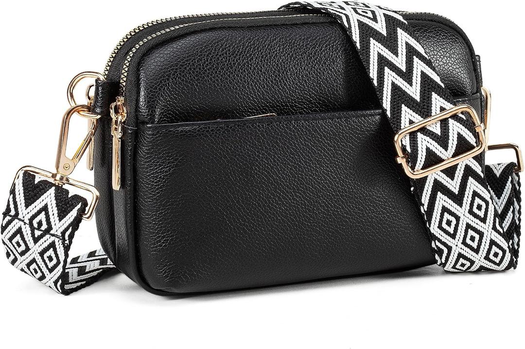 Small Crossbody Bags for Women, Vegan Leather Cross Body Fanny Packs, Small Crossbody Purse Shoulder Handbag