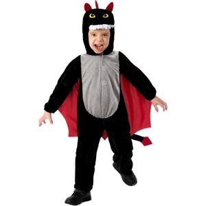 fun shack Boys Dragon Costume, Childrens Dragon Fancy Dress Costumes, Kids Dragon Costume for Kids, Dragon Kids Costume (Small, Black)