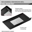 G470-0800-W1 Grease Tray Replacement for Charbroil Performance 4 5 Burner Grill Replacement Parts 463347519 463342118 463342119 463335517 463349917 Drip Tray Catch Pan 463373319 463347418 Grill Parts