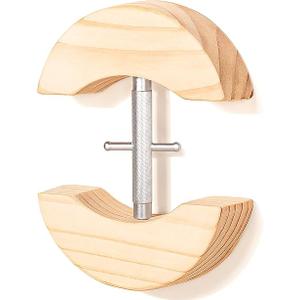 Upgraded Hat Stretcher for Fitted Hats, Adjustable Cowboy Hat Stretcher Fit All Caps - Wooden Heavy Duty of Cap Extender w. a Rotating Rod