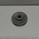 BK34-3/4 Sheaves, v Belt Pulley 3/4 inch bore 3.55" OD, Motor Pulley Cast Iron for A AX B BX 4L 5L V-Belts, BK3434 Pulley