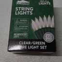 Joiedomi Clear Christmas String Lights Indoor,200(2x100) Mini White Fairy Light,42.8 FT Lighting Decor for Patio Dorm Classroom Bedroom Holiday Wedding Party Garland Birthday Festival,Green Wire