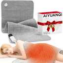 Electric Heat Pads, 40X20'' XXXL Extra Large Heating Pad for Full Body, 9 Heat 4 Timers Setting, Menstrual Cramps and Neck Shoulder Back Pain Relief, Washable, Ideal Gift for Women Men