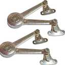 Qrity 2 PCS Adjustable Lift Up Stay Support Hinge - Bidirectional Operation - Support Up to 20KG - Opening Angle 75/90/110