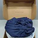 REST Evercool Cooling Comforter, King/Cali King, Blanket for Hot Sleepers, All Season Bedding to Keep Cool for Night Sweats, Breathable Lightweight Duvet, 106x90 Inches, Midnight Blue