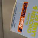 Feline Natural Wet Cat Food Pouch - Chicken & Lamb Feast, Grain-Free, Cage-Free & Grass-Fed, New Zealand Made, Single Serve Pate, 3oz, 12 Pack