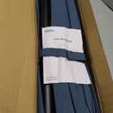 Umbrellas Lean - 10 Ft Patio Umbrella, Canvas Navy Canopy