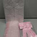 Mumufy 6 Set Pink Bow Candles Coquette Taper Candles with Candle Holder Bow Candlestick Holder Table Centerpieces Decorations Pink Gifts for Coquette Bachelorette Bridal Wedding Birthday Party