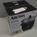 Aroma Housewares ARC-363-1NGB 3 Uncooked/6 Cups Cooked Rice Cooker, Steamer, Multicooker, 2-6 cups, Black