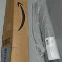 Loloi Amber Lewis Josie Collection JOS-05 Dove/Gold 2'-6" x 12'-0", .13" Pile Height, Low Profile, Machine Washable, Runner Rug