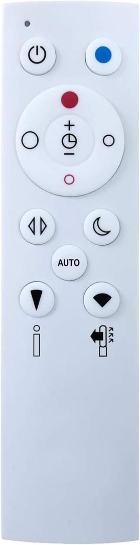 Replacement Remote Control for Dyson Pure Hot+Cool HP00 HP01 (Air Purifier Heater and Fan)