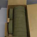 Maitys 12 Pieces Round Floral Foam Wet Green Flower Foam DIY Flower Arrangement Kit for Aisle Wedding Party Decoration(6.5 x 6.5 x 1.57 Inches)