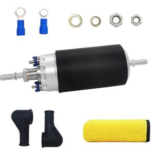 12V Gasoline Inline High Pressure Fuel Pump 200LPH High Flow 125PSI,16.4 Feet of Super Suction PowerUniversal Replacement E2000