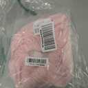 Reusable Shower Cap for Women, Large Waterproof Shower Bonnet Washable Elastic Band Bath Hair Hat for Long Hair, Braids(Pink)