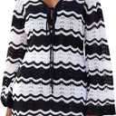 Eomenie Women Crochet Swim Cover Up Summer Bathing Suit Hollow Out Long Sleeve Dress Coverup Mesh Knit Beach Outfits, Size S