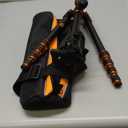 K&F Concept 60 inch Carbon Fiber Camera Tripod,Super Lightweight Compact Travel Tripod with 360 Degree Ball Head,Quick Release Plate,Detachable Monopod 17 lb Load Capacity for SLR DSLR C225C0 (BA225)