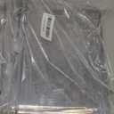 HBlife 6 Pack Closet Organizers and Storage, Clear Shelf Dividers, Vertical Purse Organizer for Closet Perfect for Sweater, Shirts, Handbags in Bedroom and Kitchen, Acrylic Bookshelf for Organization