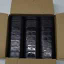 shouwuhho 18 Pack Furniture Risers Adjustable Bed Risers Heavy Duty Lifts Height 1", Square Stackable Bed Risers 1, 2 or 3 Inch for Desk Leg Table Couch Sofa Chair Bed Frame Legs Dorm, Black