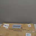 LetFeng 26 Double Burner Griddle Nonstick Double Burner Stainless Steels Stove Top Flat Griddle Coated Cool Touch Handle Oven Safe & Compatible With All Stovetops Black And Silver