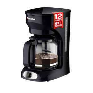 Auto-Off, Reusable Filter, Anti-Drip, Keep-Warm Function, Clear Water Level Window Coffee Machine, Kitchen Essentials & Accessories