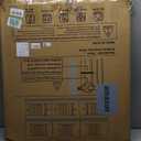 Cumbor 29.7-46" Baby Gate for Stairs, Toddler Safety Essentials for The House, Auto Close Dog Gate for Doorways, Mom's Choice Awards Winner-Easy Install Pressure Mounted Pet Gates for Dogs, White