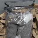 Grey 90 Inch Linen Curtains Pinch Pleated for Living Room Bedroom Dining Boho Charcoal Gray Light Filtering Pinch Pleat Drapes with Hooks Rings Back Tab Semi Sheer Window Curtains 2 Panels Set 50x90