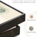 ARPEOTCY Framed Canvas Wall Art, 11x14 Inch Funny Duck in Bathrobe, Humorous Bathroom Wall Decor for Restroom, Toilet, or Powder Room