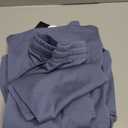 Lepunuo Women Skirt Sets 2 Piece Outfits Casual Half Zip Lapel Cap Sleeve Tops Split Maxi Skirt Airport Travel Outfits, A- Blue, X-Large