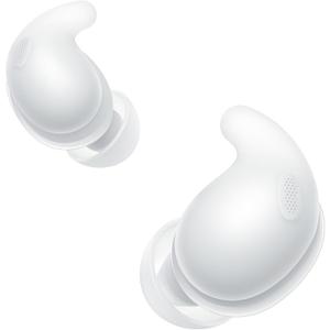 Sony LinkBuds Fit Truly Wireless Noise Canceling Earbud Headphones, Small & Light with Newly Developed Air Fitting Supporters, White