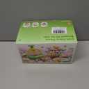 Plunack Flower Bouquets Toys for Kids Age 4-8, Flower Press Kit DIY Flowers Making Craft Kit for 4 5 6 7 Year Old Girls Floral Arts & Crafts Toys Educational Handmade Activity Set, Gift for Girls 3+ (Purple)