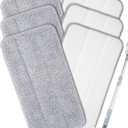 Steam Mop Pads Compatible with Seyola/FEPPO and Others Steam Cleaner for Home, Washable and Reusable Replacement Mop Pads for Floor Cleaning -6 Pack