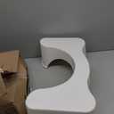 Squatty Potty The Original Bathroom Toilet Stool, 7 Inch height, White