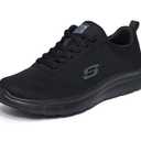 Skechers Men's Flex Advantage Bendon Work Shoe, Black, 11