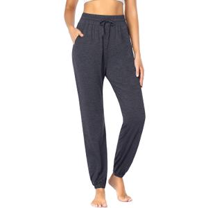 ASIMOON Womens Sweatpants Yoga Joggers Pants Casual Lightweight Exercise Running Athletic Lounge Pants with Pockets (Gray)